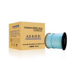 Swiggle composite rubber sealing spacer for insulating glass