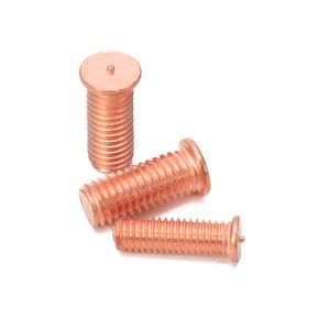 Durable M3-M12 GB Standard Bright Carbon Steel Stud Welding Bolts with Copper