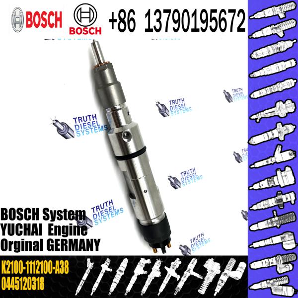 Quality common rail injector 0445120252 5263315 for Cummins industrial engines diesel fuel injector 4981126 0445120252 wholesale
