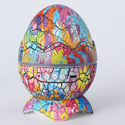 Star Projector Dinosaur Egg Galaxy Projector for Bedroom Remote Control White