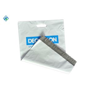 Cheap 2.5 mil 12x16inch Custom Die-cut Handle Mailing Bags Plastic Poly Mailers for sale