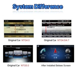 Viknav 12.3 Inch Android Car With Screen Multimedia Player For Mercedes Benz E