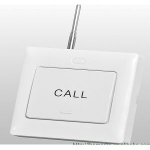 Cheap White wireless calling equipment 1-key strong signal transmitter for sale