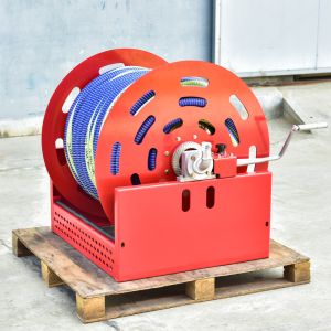 Key words Large 100meter Manual Retractable Fuel Hose Reel for Oil Fields in