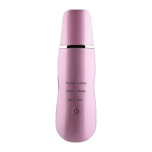 China 500mAh Stainless Steel ABS Ultrasonic Face Scrubber For Personal Use on sale