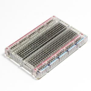 Cheap Experimentation Transparent Breadboard , Simple Electronic Breadboard Projects for sale