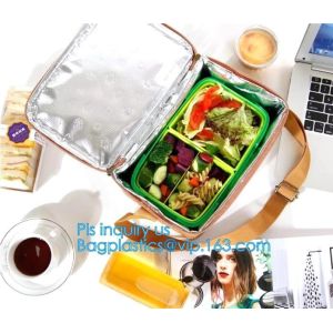 Custom Eco friendly tyvek Lunch bag Insulated Cooler bag,tyvek kraft paper