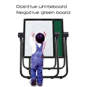 China U Shape Double Sided Whiteboard / Children'S Easel Magnetic Chalkboard on sale