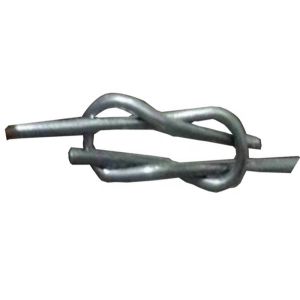 High Carbon Steel Single Loop Baling Wire Quick Link Galvanized Cotton 12gauge