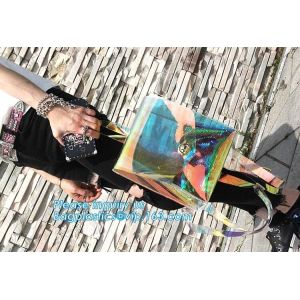 pocket transparent pvc clear backpack wholesale with padded straps, Waterproof