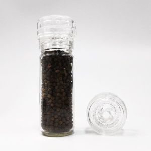 100ml 147g 139mm Round Glass Salt And Pepper Grinder