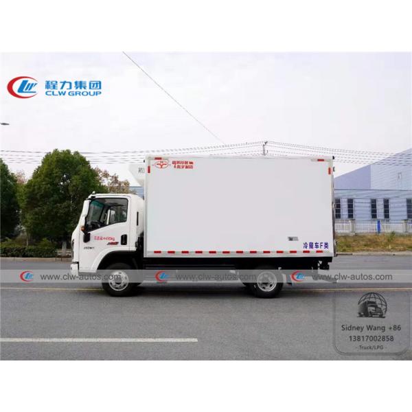 Shacman 4x2 5T Refrigerated Van Truck With Carrier Hanxue Thermo King Refrigerator