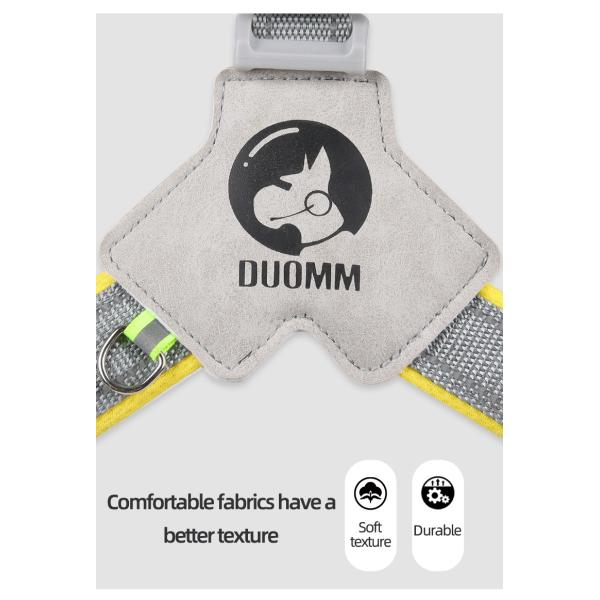 Pet Y-Shaped Harness Dog Breathable Reflective Harness For Small And Medium Sized Dog
