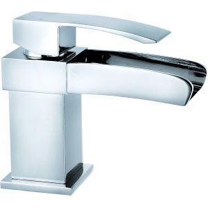 Cheap Ceramic Valve Type Basin Mixer Faucet Brass Material For Bathroom T8772ANW for sale