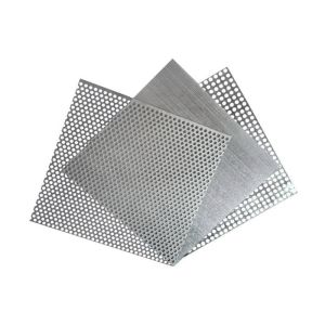 Customizable 304 Stainless Perforated Sheet with Powder Coating Finish for