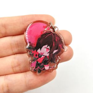 OEM ODM Phone Charm Anime Design With Double Glitter Epoxy Resin