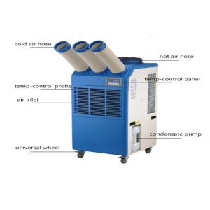 22000BTU Portable Spot Coolers Temporary Commercial AC Units With CE Certificati