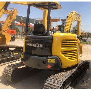 Komatsu PC56 5.6Ton Hydraulic Mini Digger Crawler Excavator Great Condition From