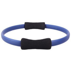 Cheap blue 15''/40cm Pilates Magic Circles with foam grips for sale