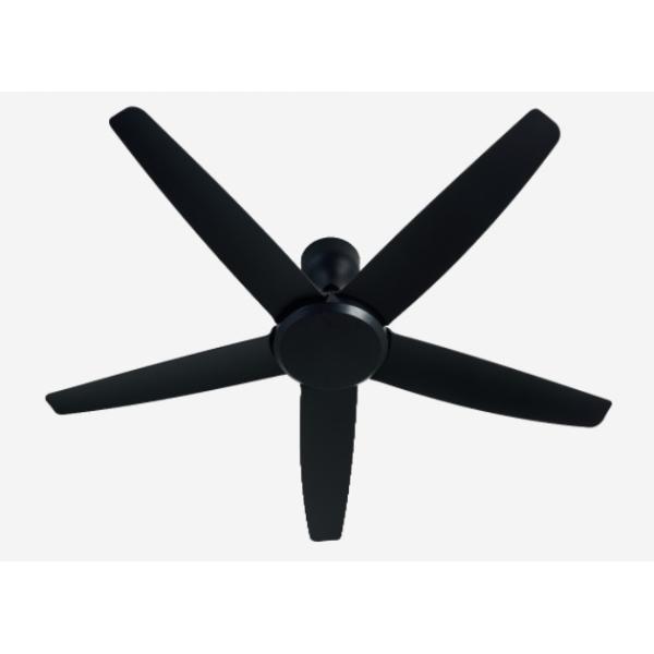 ECO Fans 56 Inch Modern Black DC Motor Ceiling Fan For Office