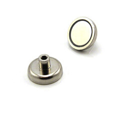Cheap Model D NdFeb Pot Magnet with Internal Thread for sale