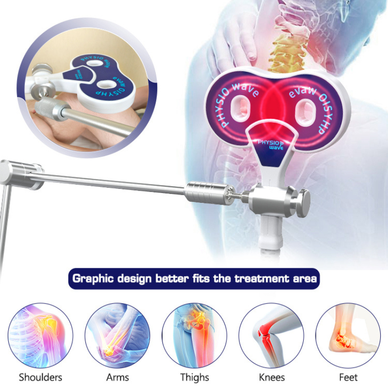 High Power Double MagnetoTherapy Device 6 Tesla 4 Applicators for Pain Relief,
