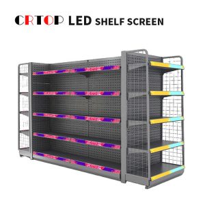 Creative P1.875mm Shelf LED Display For Supermarket Shopping Mall
