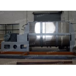 High Moisture Single Shaft Paddle Mixer / Granular Mixer For Wet Powder