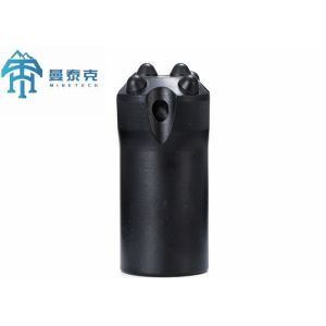 China 11 Degree Tapered Button Bit with 5 Buttons for Small Hole Drilling and Hot Pressure Carbide Rock Drilling Bit on sale