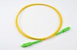 Single Mode Optical Fiber Patch Cord SC/APC To SC/UPC Simplex G652D 2.0/3.0mm