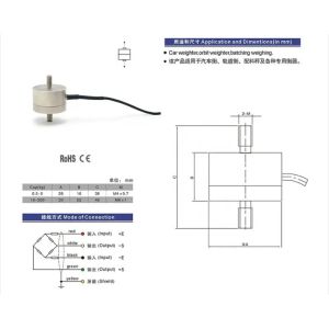 Miniature 100KG Tension Load Cell Sensor Pull Pressure Weighing Module Automatic