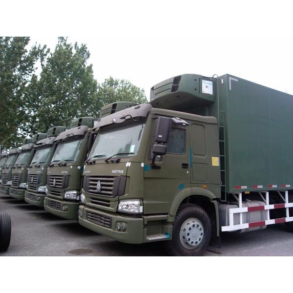 Quality 15t Freezer Box Truck Diesel 4X2 Single Axle Van Refrigerator Van wholesale