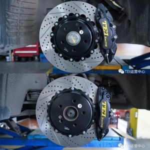 E Class W212 Mercedes Big Brake Kit 18 Inch Car Rim Front 6 Piston And Rear 4