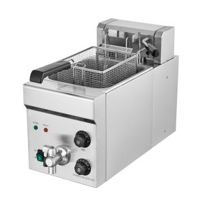 8L Commercial Stainless Steel Electric Deep Fryer With Auto Temperature Control