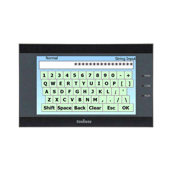 Cheap Coolmay 5&quot; TFT Human Machine Interface PLC Transistor Output RS232 RS485 PLC Controller for sale