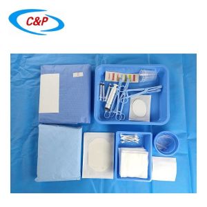 China EN13795 Patients Disposable Ophthalmic Surgical Pack Eye Drape With Pouch For Hospital on sale