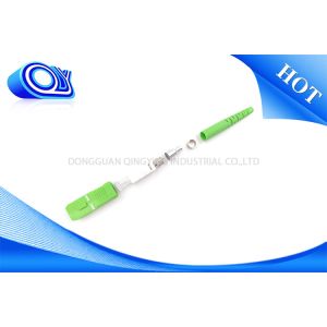 Good Durability Fiber Optic Patch Cord SC APC Connectors PVC / LSZH Jacket