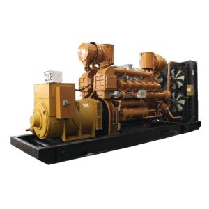 50/60 Hz Frequency Jinan Gas Turbine Generator with 750kw Power and Low