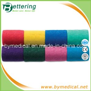 Cheap 7.5cm Hand tearing Non Woven self adhering elastic bandage for sale
