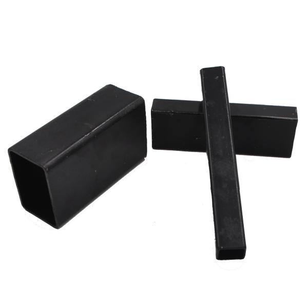 DIN 40X40 Black Rectangular Steel Tube 20mm Galvanized Square Tube