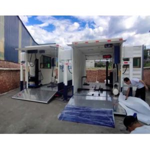 AA4C Mobile Motorcycle And EV Cars Test Lines Vehicle Test Lane Vehicle