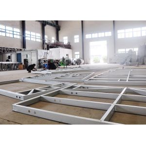 Flat Roof Modern Light Steel Framing For Building Construction