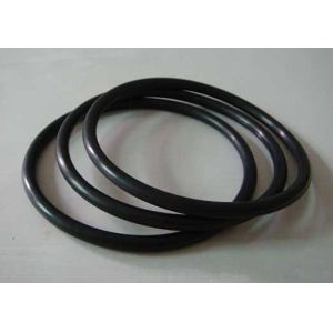 Temperature Range -20 To 180°C Black Rubber O Rings Seals Abrasion Resistant