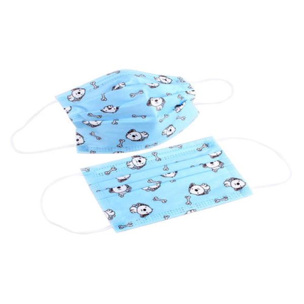 Quality Windproof Children's Disposable Face Masks Fluid Resistant Keep Warm wholesale