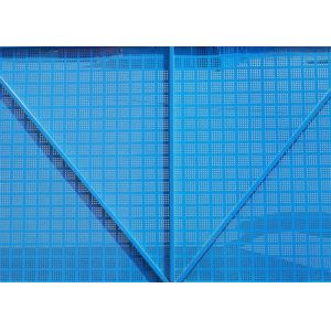 Protective High Rise Safety Screens Lightweight Self Climbing Scaffold System