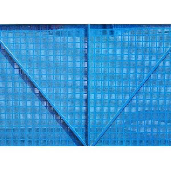 Protective High Rise Safety Screens Lightweight Self Climbing Scaffold System