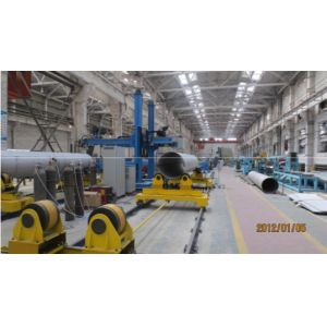 Pipe bending and welding machine Bent pipe- Flange automatic welding system