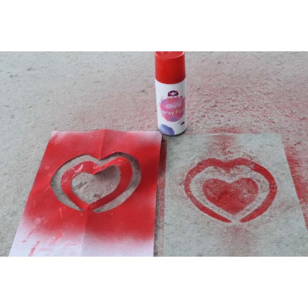 Chalk Spray Paint GREEN Temporary Marking Eco-Friendly Washable DIY Paint