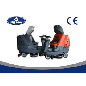 China Dycon Three Wheels Plastic Material Ride Type Four Batteries Powered Floor Scrubber on sale