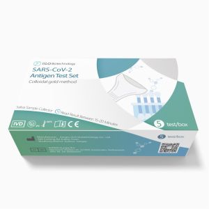 Cheap SARS-CoV-2 Saliva Self Test Rapid Antigen 70mm Plastic for sale